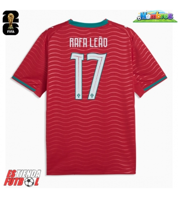 Portugal Rafael Leao #17 Primera Equipación Mundial 2026 Manga Corta Portugal Rafael Leao #17 Primera Equipación Mundial 2026 Manga Corta